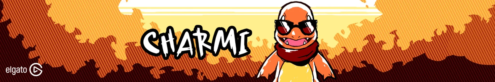 Charmi YouTube channel banner